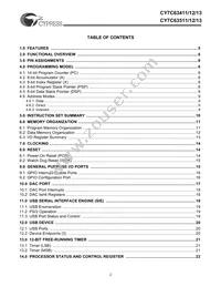CY7C63513-PVC Datasheet Page 2