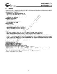 CY7C63513-PVC Datasheet Page 5