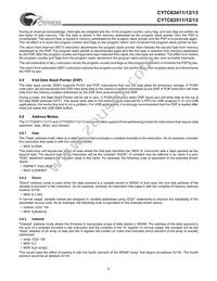 CY7C63513-PVC Datasheet Page 9