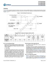 CY7C63722C-XC Datasheet Page 12