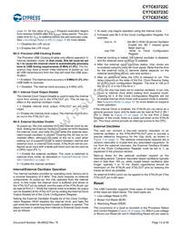 CY7C63722C-XC Datasheet Page 13