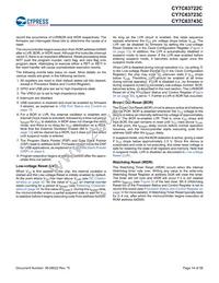 CY7C63722C-XC Datasheet Page 14