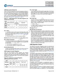 CY7C63722C-XC Datasheet Page 22