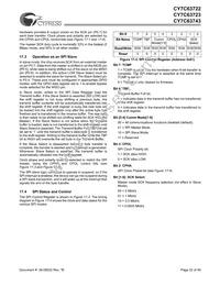 CY7C63723-SXC Datasheet Page 22