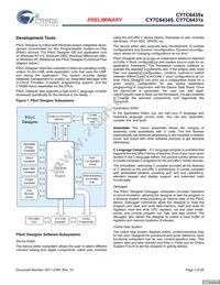 CY7C64355-48LFXCT Datasheet Page 3