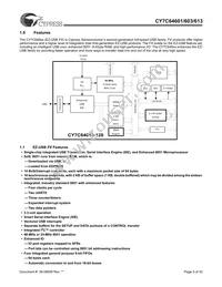 CY7C64613-80NC Datasheet Page 3