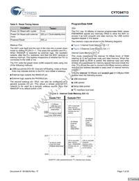 CY7C64713-56LFXC Datasheet Page 7
