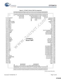 CY7C64713-56LFXC Datasheet Page 13