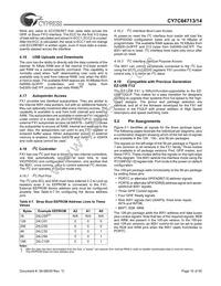CY7C64714-56LFXC Datasheet Page 10