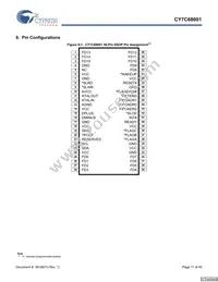 CY7C68001-56LFXC Datasheet Page 11