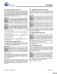 CY7C68001-56LFXC Datasheet Page 22