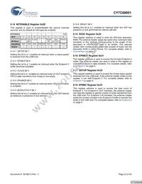 CY7C68001-56LFXC Datasheet Page 23