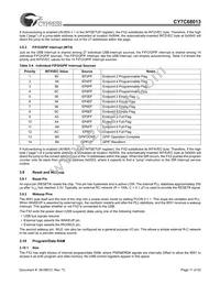 CY7C68013-100AC Datasheet Page 11
