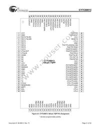 CY7C68013-100AC Datasheet Page 21