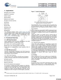 CY7C68015A-56LFXC Datasheet Page 3