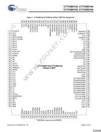 CY7C68015A-56LFXC Datasheet Page 16