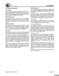 CY7C9335A-270AXCT Datasheet Page 4