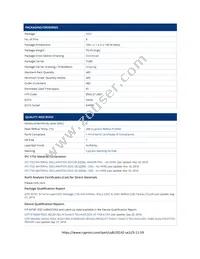 CY8C20142-SX1I Datasheet Page 2