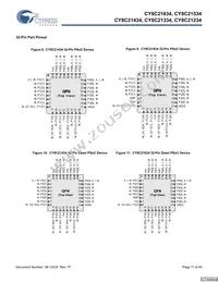 CY8C21434-24LCXIT Datasheet Page 11