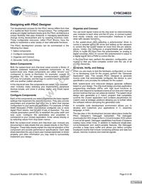 CY8C24033-24PVXI Datasheet Page 8