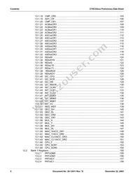 CY8C24423-24PVIT Datasheet Page 6