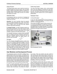 CY8C24423-24PVIT Datasheet Page 17