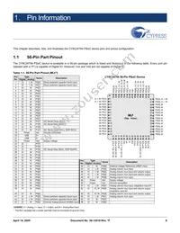 CY8C24794-24LFXIT Datasheet Page 8