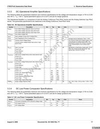 CY8C27243-12PVXET Datasheet Page 17