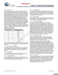 CY8C3665AXI-016T Datasheet Page 16