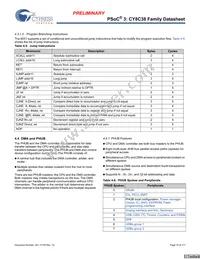 CY8C3866PVI-069 Datasheet Page 15