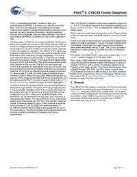 CY8C5566LTI-017 Datasheet Page 5