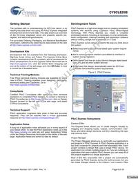 CY8CLED08-28PVXIT Datasheet Page 6