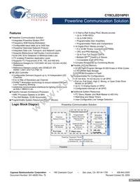 CY8CLED16P01-48LTXIT Datasheet Cover