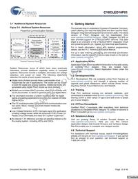 CY8CLED16P01-48LTXIT Datasheet Page 13