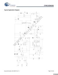 CY8CLEDAC02 Datasheet Page 14