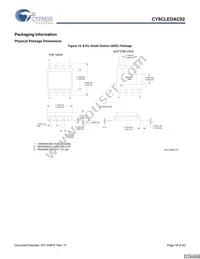 CY8CLEDAC02 Datasheet Page 18