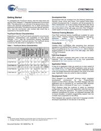 CY8CTMG110-32LTXIT Datasheet Page 4