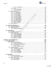 CY8CTST200A-32LQXI Datasheet Page 8
