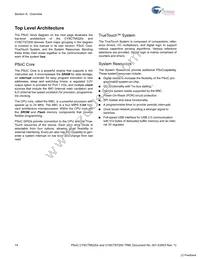 CY8CTST200A-32LQXI Datasheet Page 14