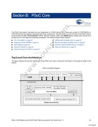 CY8CTST200A-32LQXI Datasheet Page 23