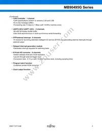 CY90F497GPFM-G-FLE1 Datasheet Page 4