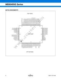 CY90F497GPFM-G-FLE1 Datasheet Page 7