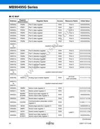 CY90F497GPFM-G-FLE1 Datasheet Page 21