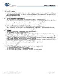 CY95F818KPMC-G-UNE2 Datasheet Page 21