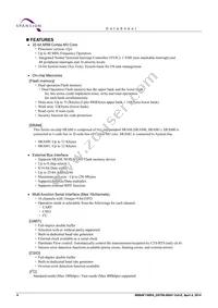 CY9AF155NABGL-GE1 Datasheet Page 4