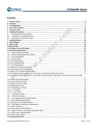 CY9AFAA2MPMC-G-UNE2 Datasheet Page 4