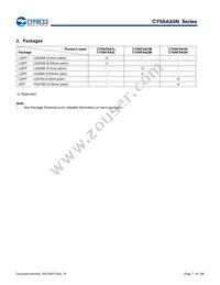 CY9AFAA2MPMC-G-UNE2 Datasheet Page 7