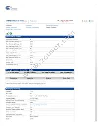 CYATB108LD-ZS45XI Datasheet Cover