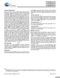 CYD36S36V18-200BGXC Datasheet Page 15