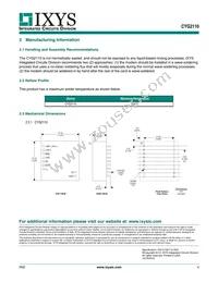 CYG2110 Datasheet Page 4